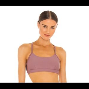 Alo XS Airlift Intrigue Bra in Woodrose